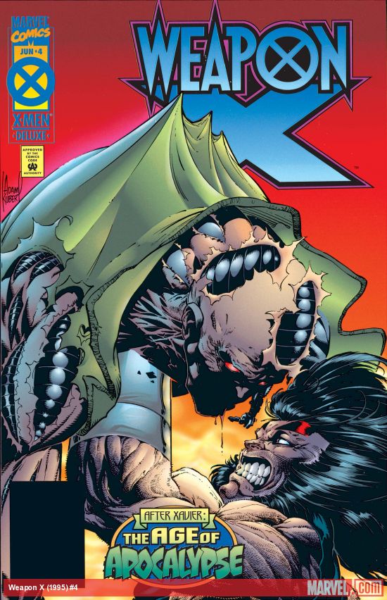 Cover of Weapon X #4