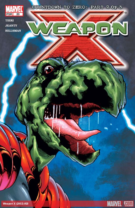 Cover of Weapon X #20
