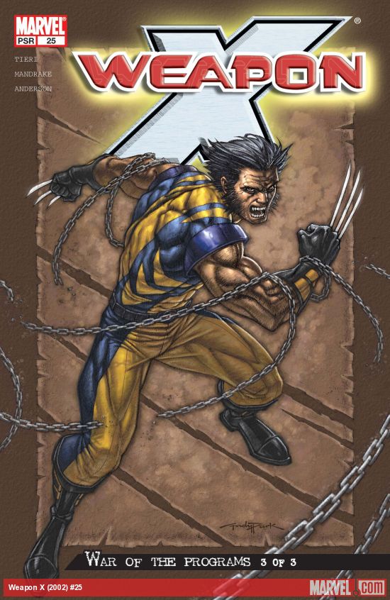 Cover of Weapon X #25