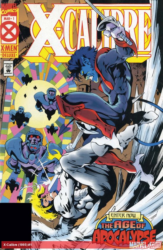 Cover of X-Calibre #1 [Second Printing - X-Tra Edition]
