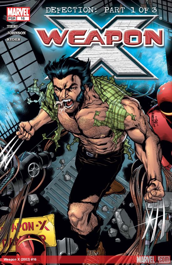 Cover of Weapon X #16