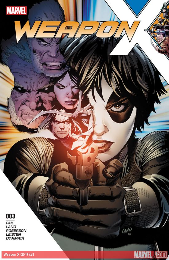 Cover of Weapon X #3