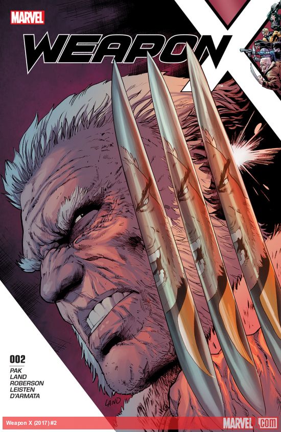 Cover of Weapon X #2