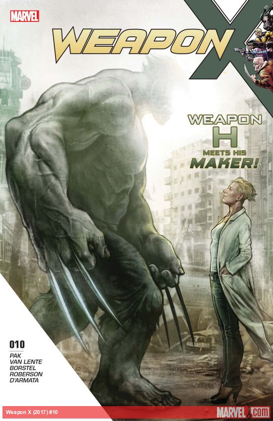 Cover of Weapon X #10