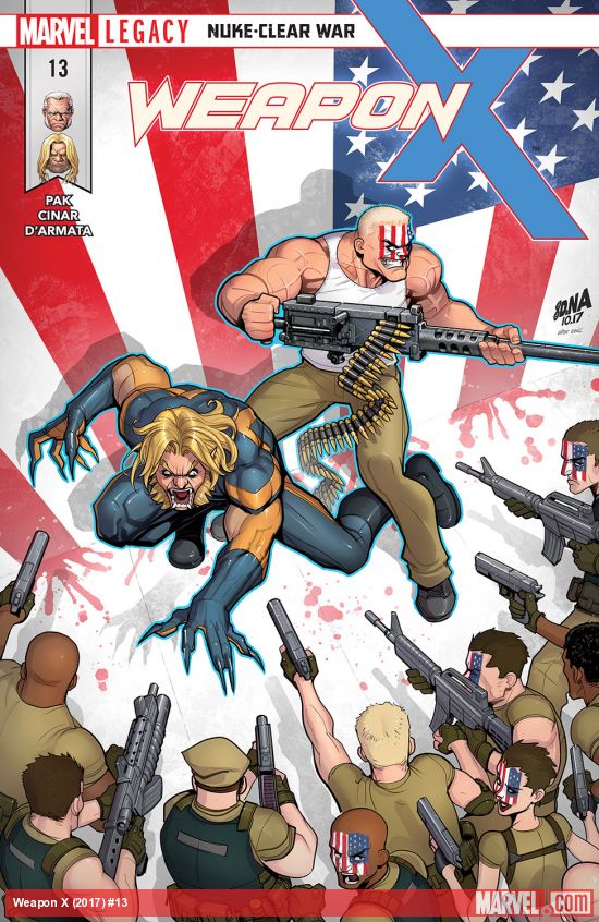 Cover of Weapon X #13