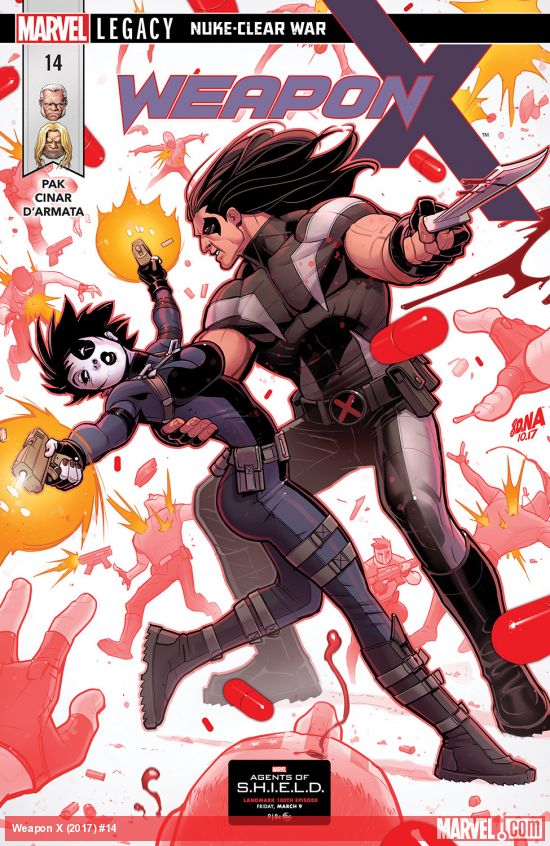 Cover of Weapon X #14