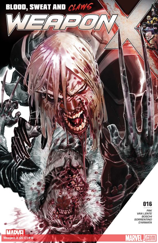 Cover of Weapon X #16