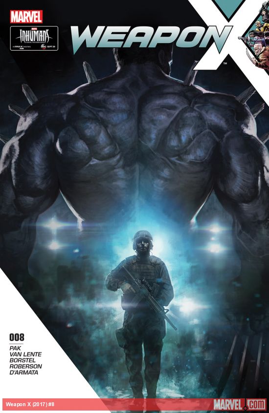 Cover of Weapon X #8