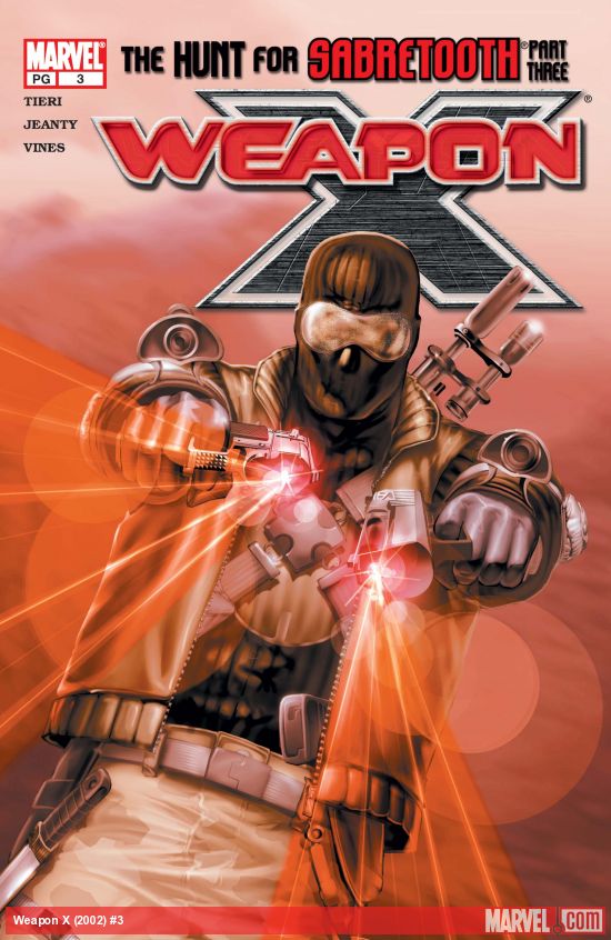 Cover of Weapon X #3