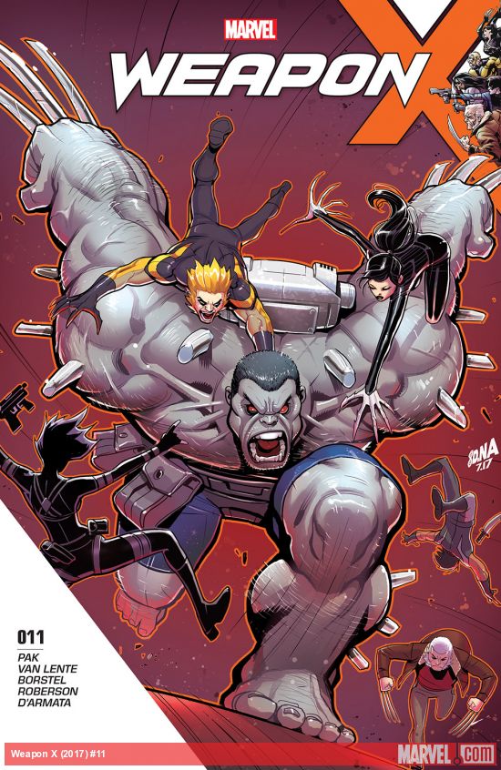 Cover of Weapon X #11