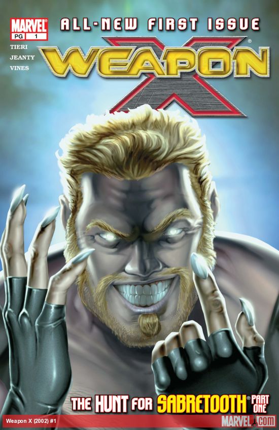 Cover of Weapon X #1