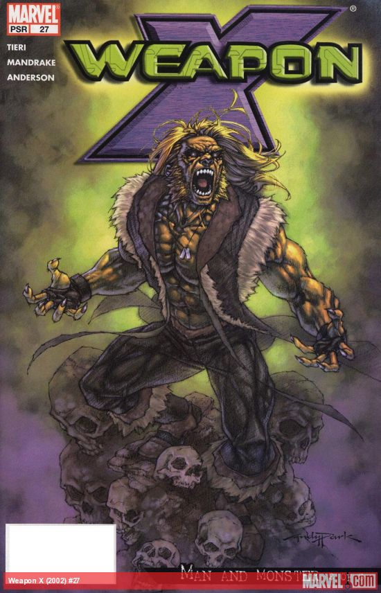 Cover of Weapon X #27