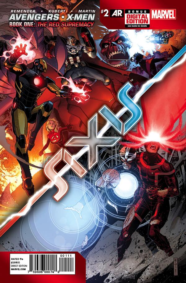 Cover of Avengers & X-Men: Axis #2