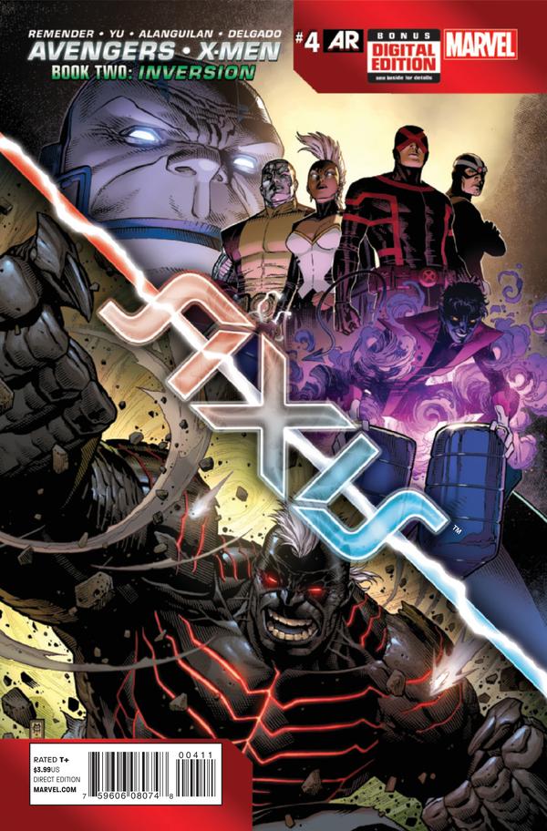 Cover of Avengers & X-Men: Axis #4