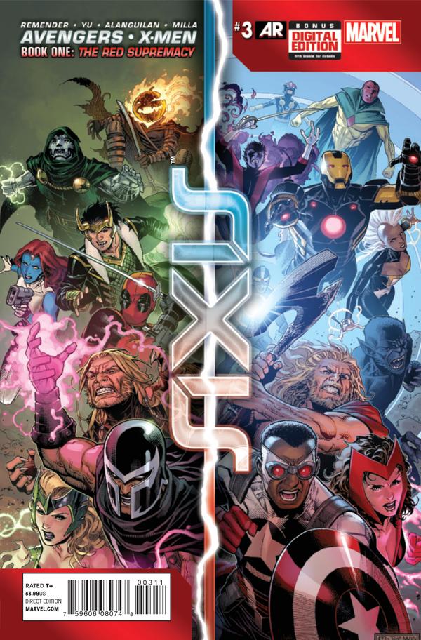Cover of Avengers & X-Men: Axis #3