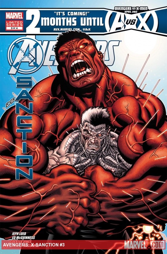 Cover of Avengers: X-Sanction #3