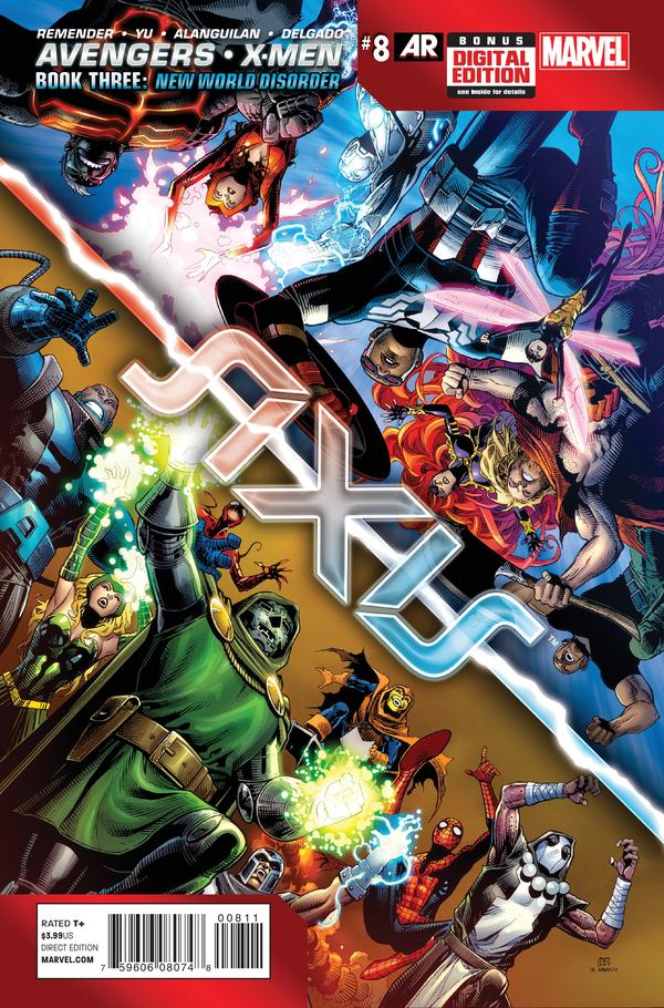 Cover of Avengers & X-Men: Axis #8