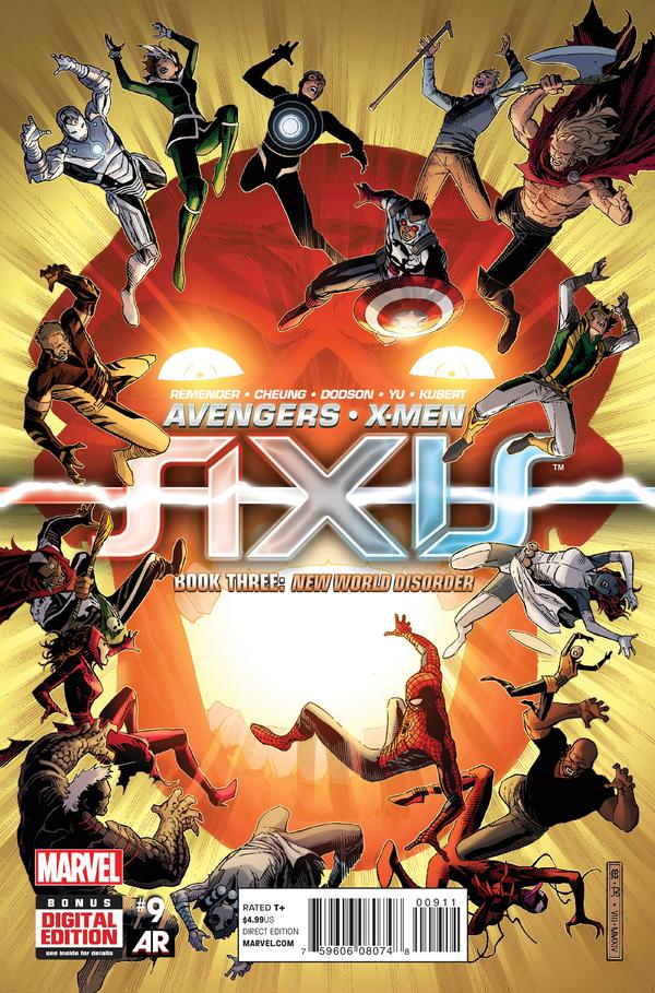Cover of Avengers & X-Men: Axis #9