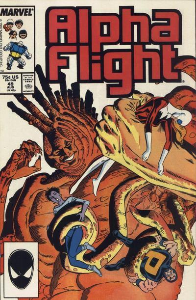 Cover of Alpha Flight #49