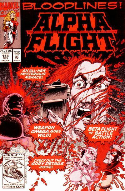 Cover of Alpha Flight #114