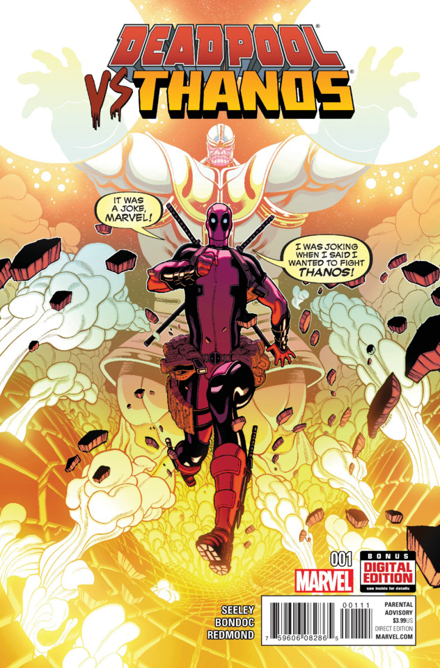 Cover of Deadpool vs. Thanos #[nn]