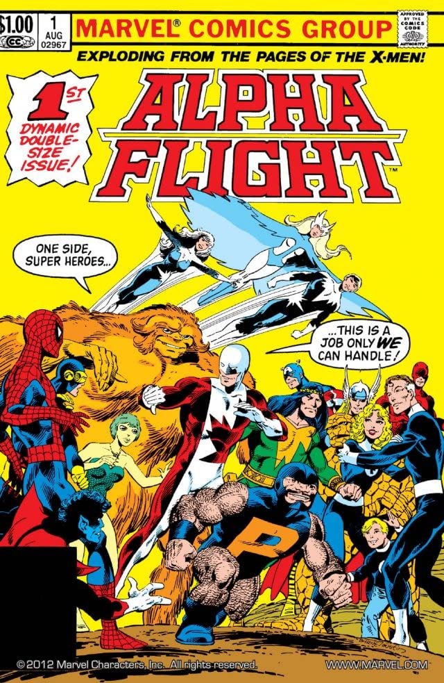 Cover of Alpha Flight #1