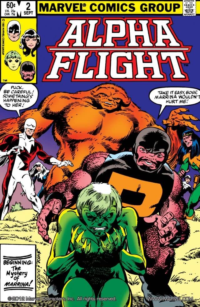 Cover of Alpha Flight #2