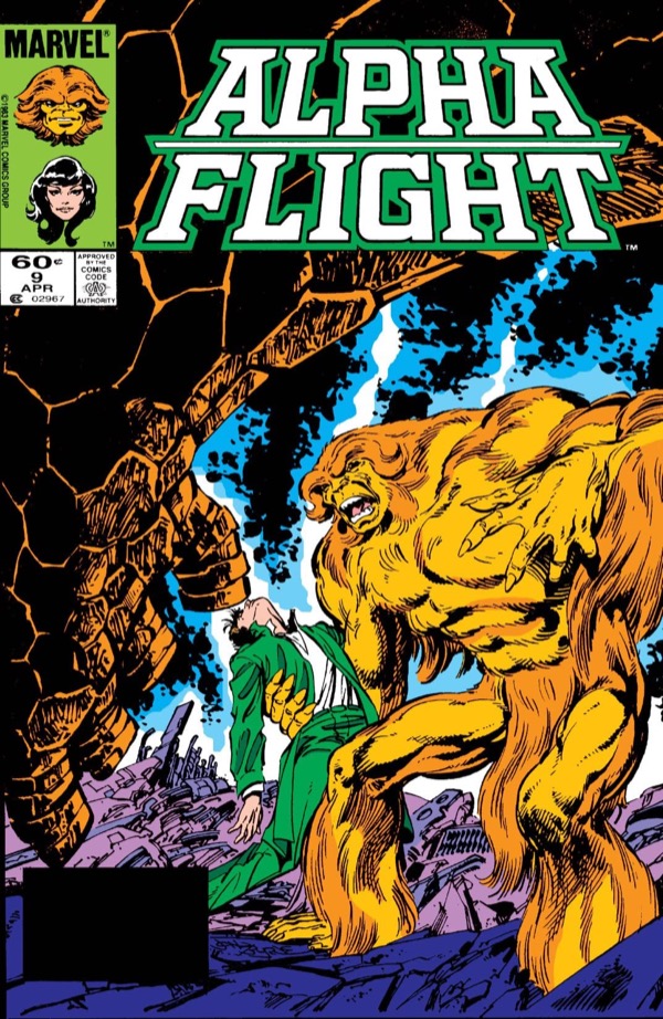 Cover of Alpha Flight #9