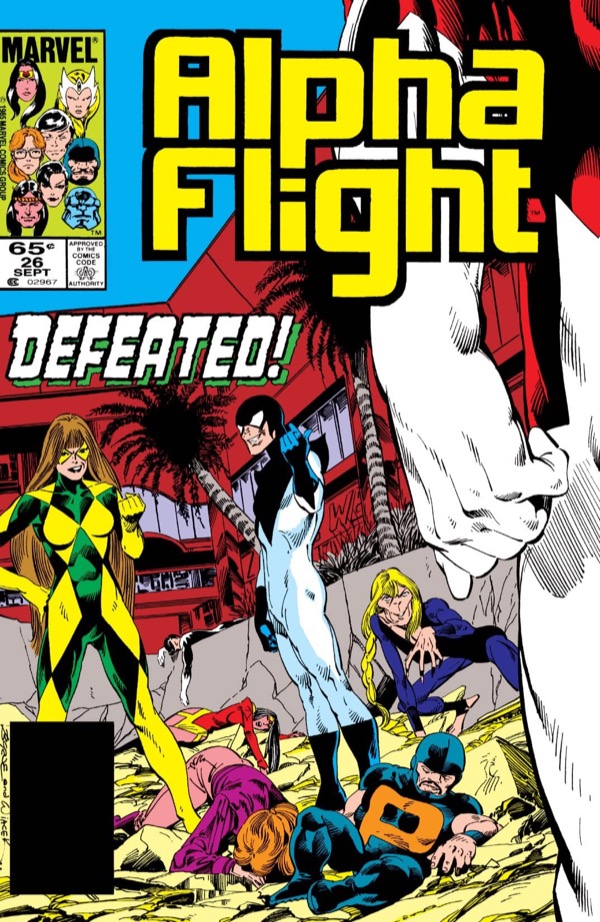 Cover of Alpha Flight #26