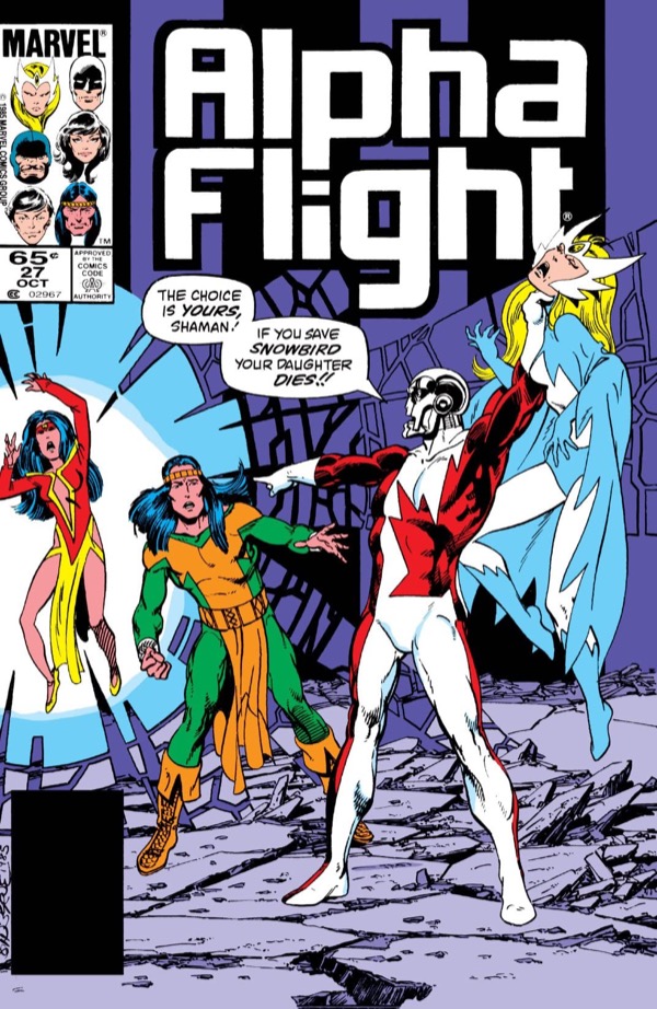 Cover of Alpha Flight #27
