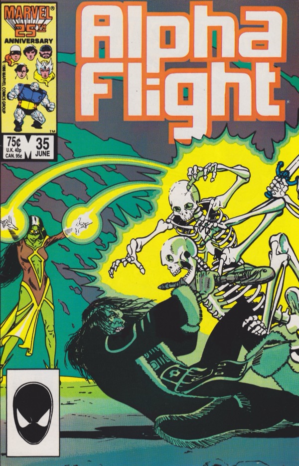 Cover of Alpha Flight #35