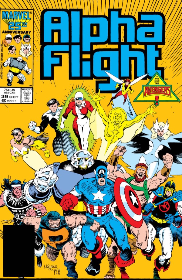 Cover of Alpha Flight #39