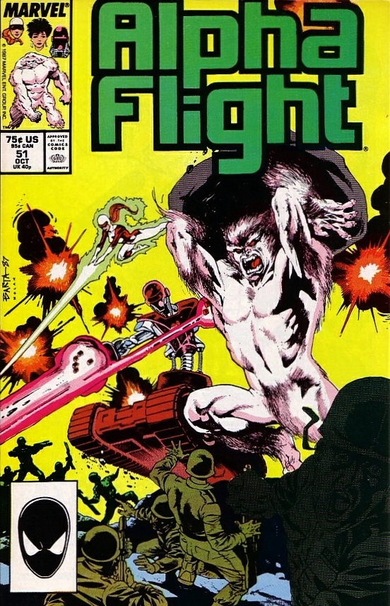 Cover of Alpha Flight #51