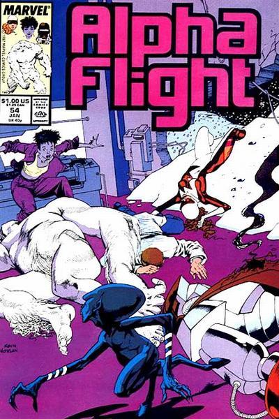 Cover of Alpha Flight #54