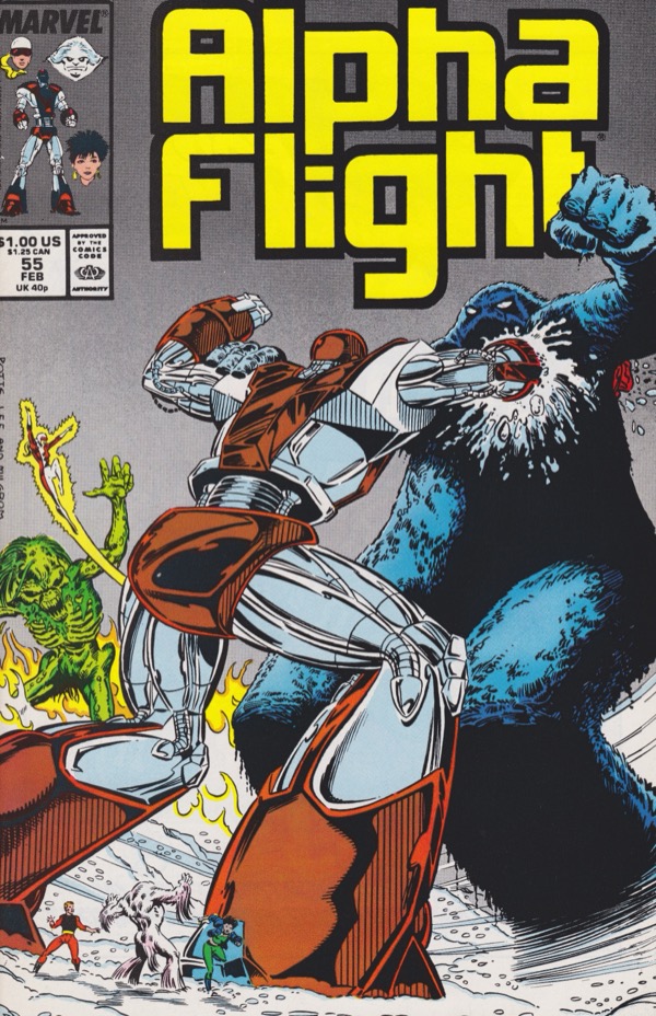 Cover of Alpha Flight #55