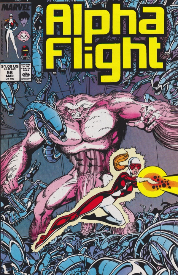 Cover of Alpha Flight #56