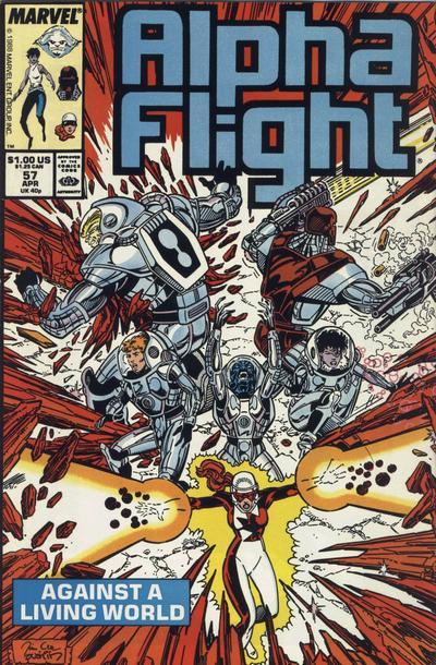 Cover of Alpha Flight #57