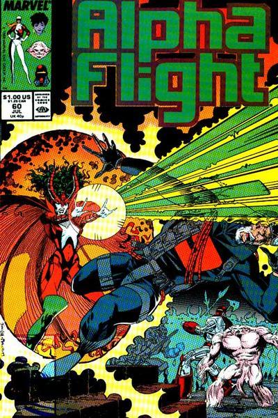 Cover of Alpha Flight #60