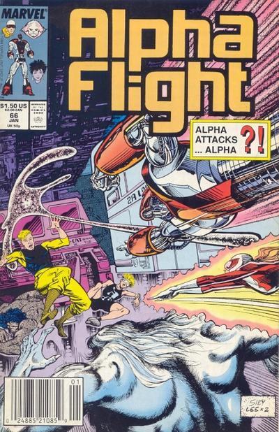 Cover of Alpha Flight #66