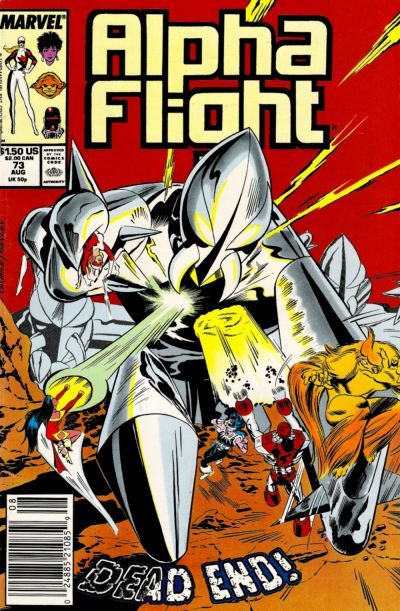 Cover of Alpha Flight #73