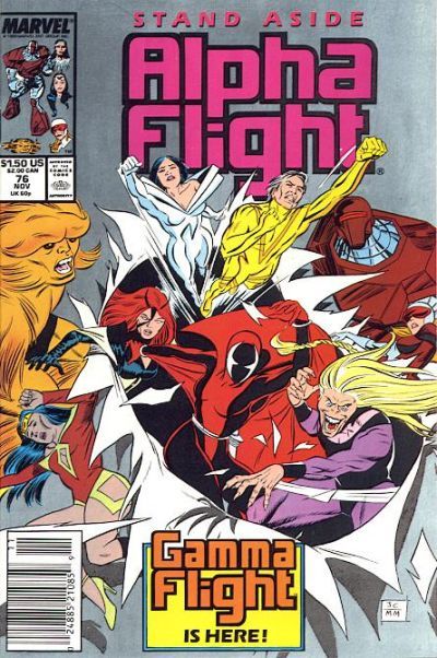 Cover of Alpha Flight #76