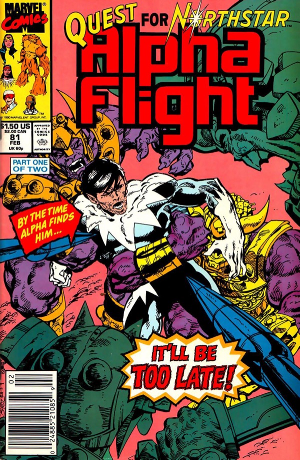 Cover of Alpha Flight #81