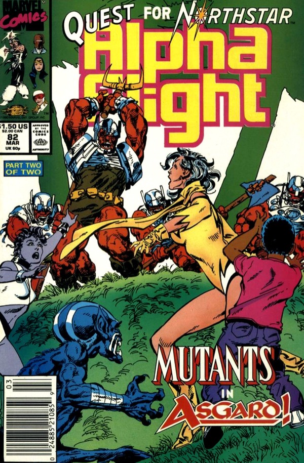 Cover of Alpha Flight #82