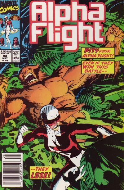 Cover of Alpha Flight #84