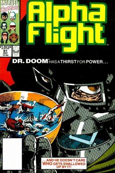 Cover of Alpha Flight #91