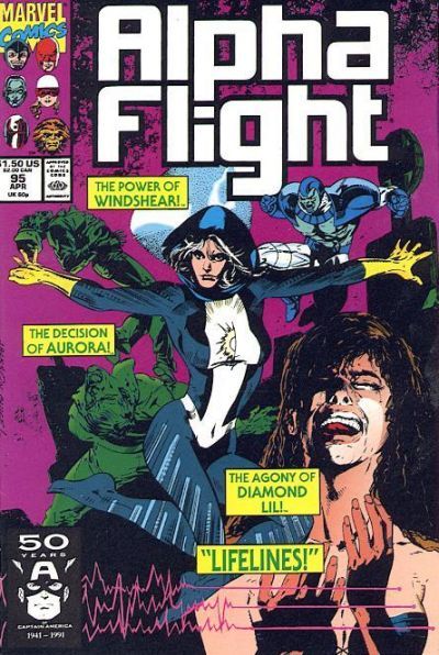 Cover of Alpha Flight #95