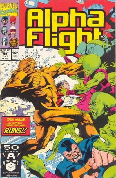Cover of Alpha Flight #98