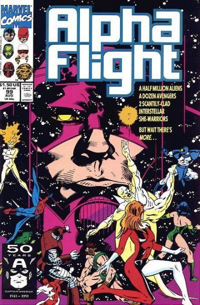 Cover of Alpha Flight #99