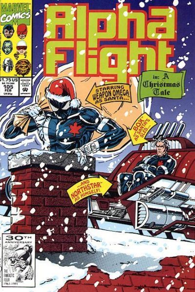 Cover of Alpha Flight #105