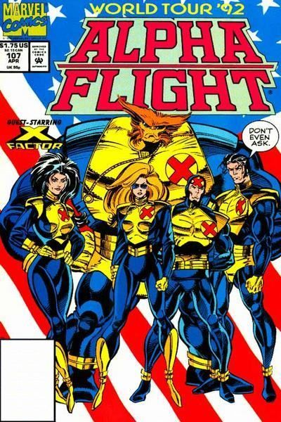 Cover of Alpha Flight #107